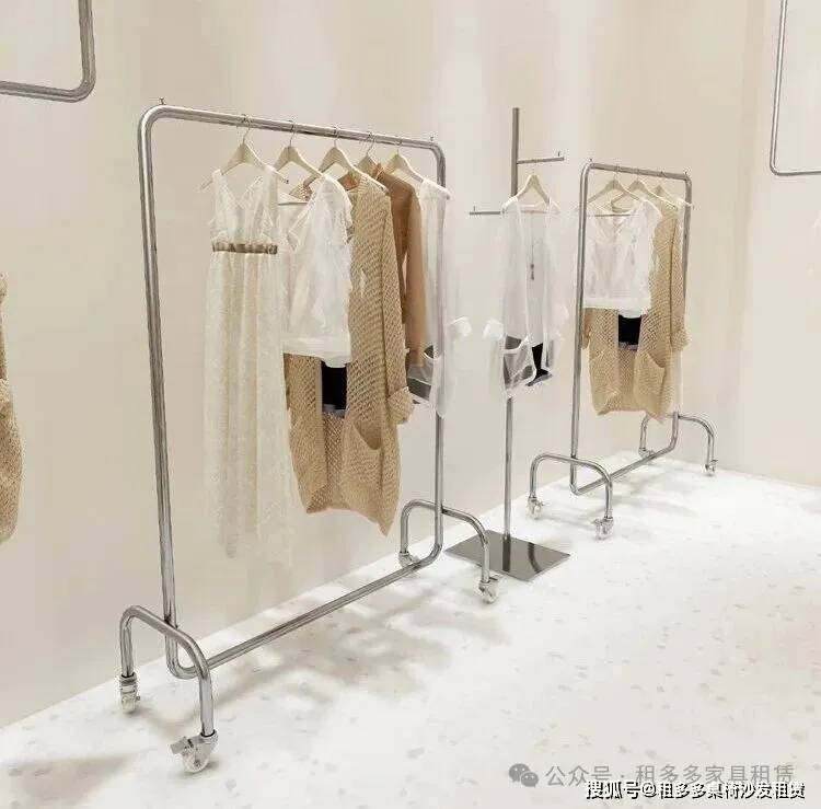 不锈钢时装龙门架租赁 150×H170cm 时装周Showroom